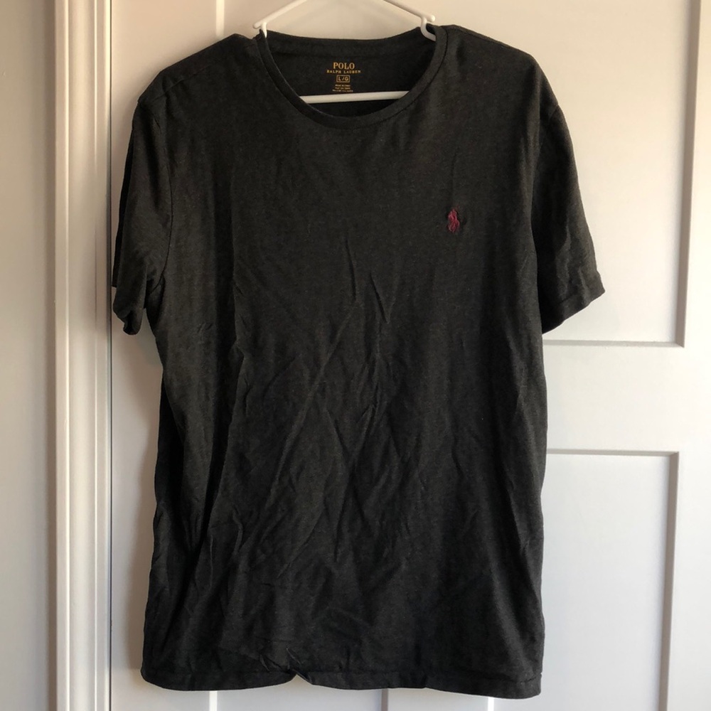 Polo by Ralph Lauren Charcoal Grey T-Shirt for Men Size L